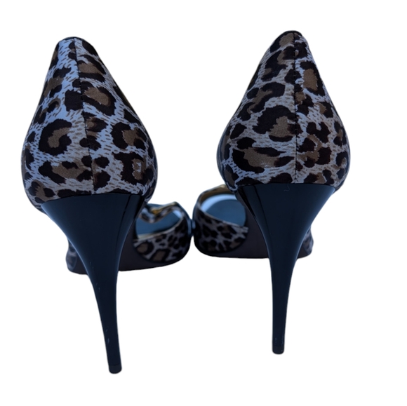 Carlos Santana Y2K leopard print stilettos size 9.5 - Picture 5 of 10
